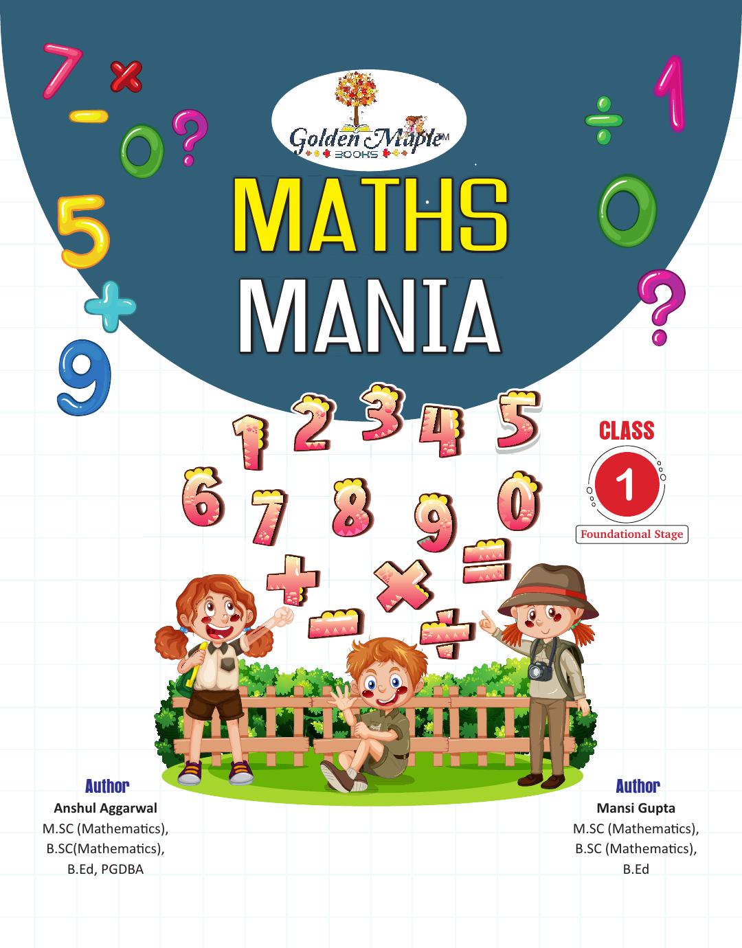 Book Cover: MATH MANIA