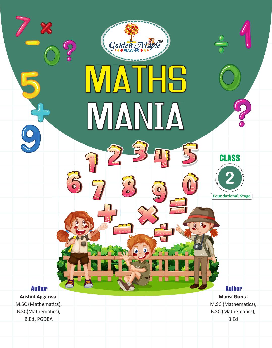 Book Cover: MATH MANIA