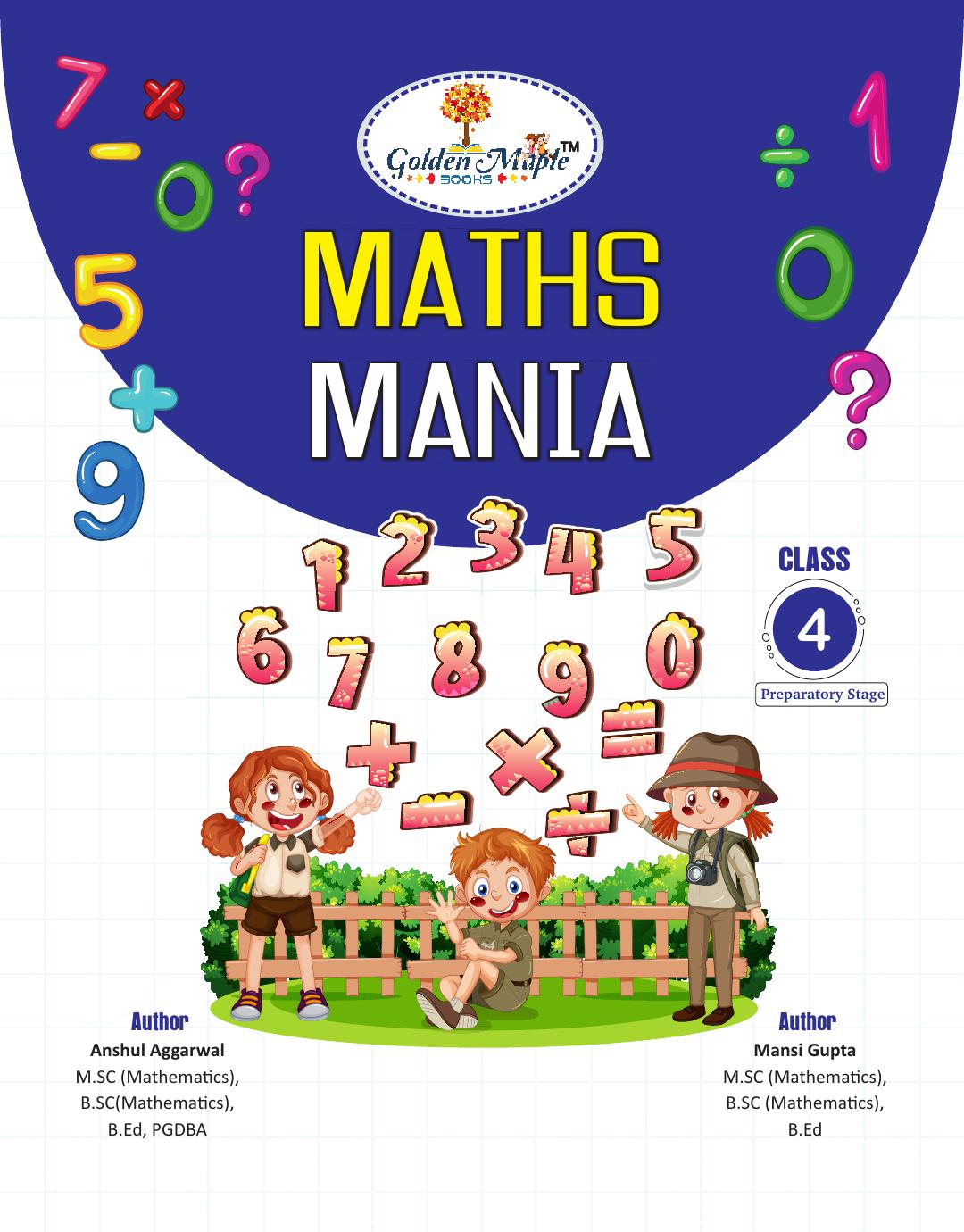Book Cover: MATH MANIA